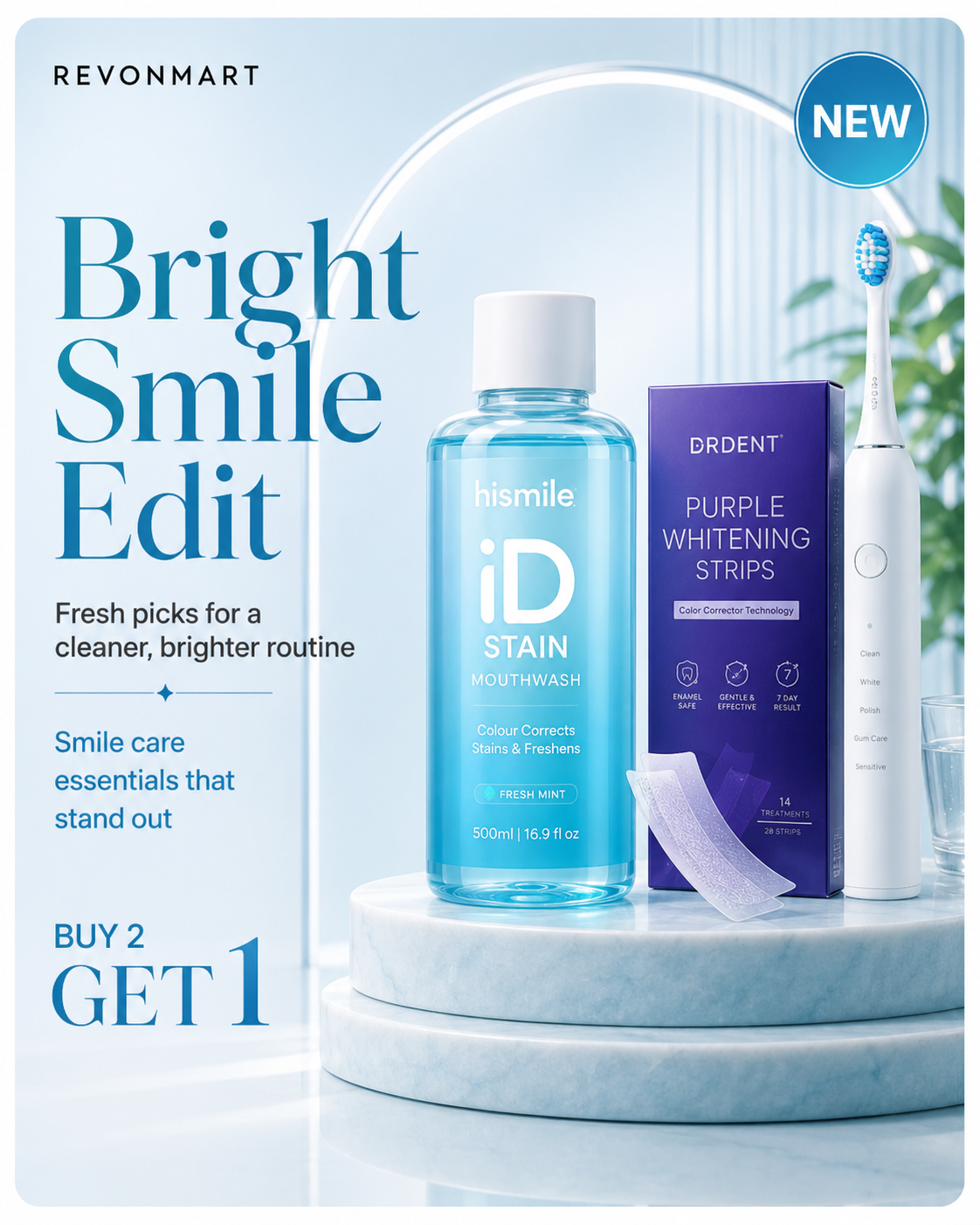 REVONMART Bright Smile Edit banner